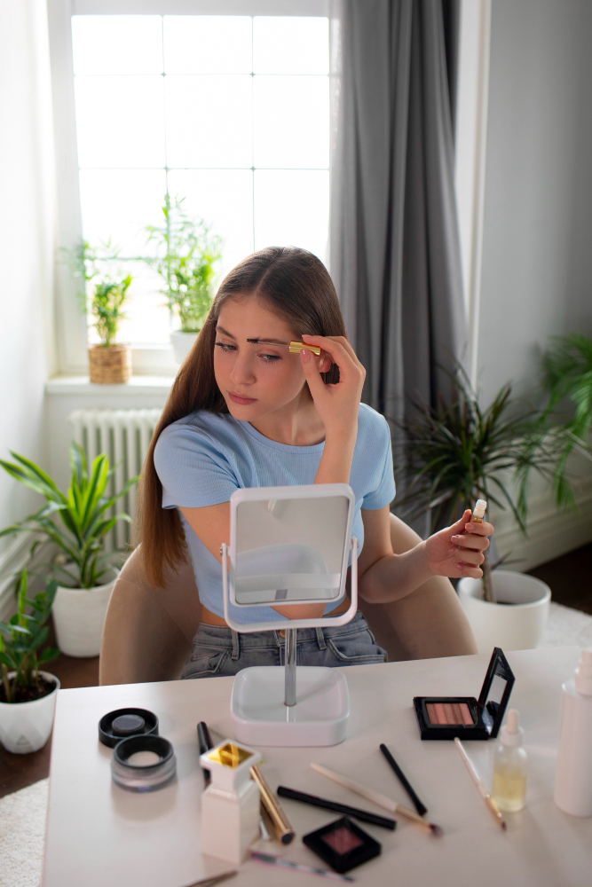 Delineador en lápiz color negro mate